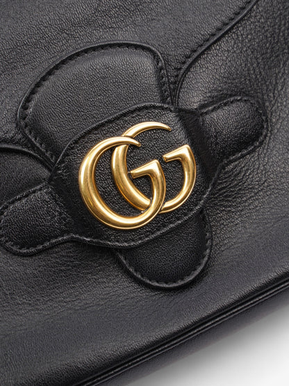 Gucci Dahlia Black Leather