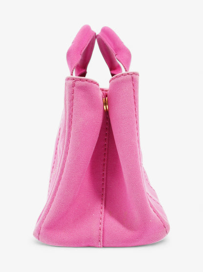 Prada Canapa Tote Pink Cotton