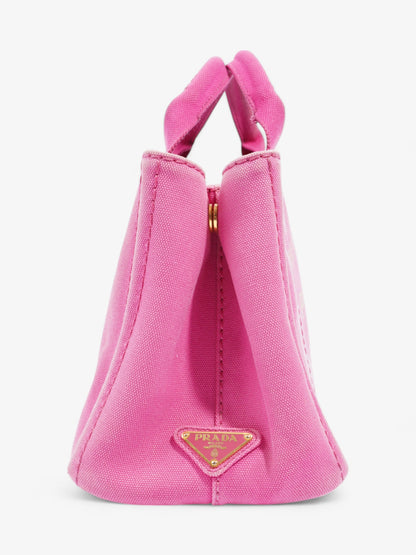 Prada Canapa Tote Pink Cotton