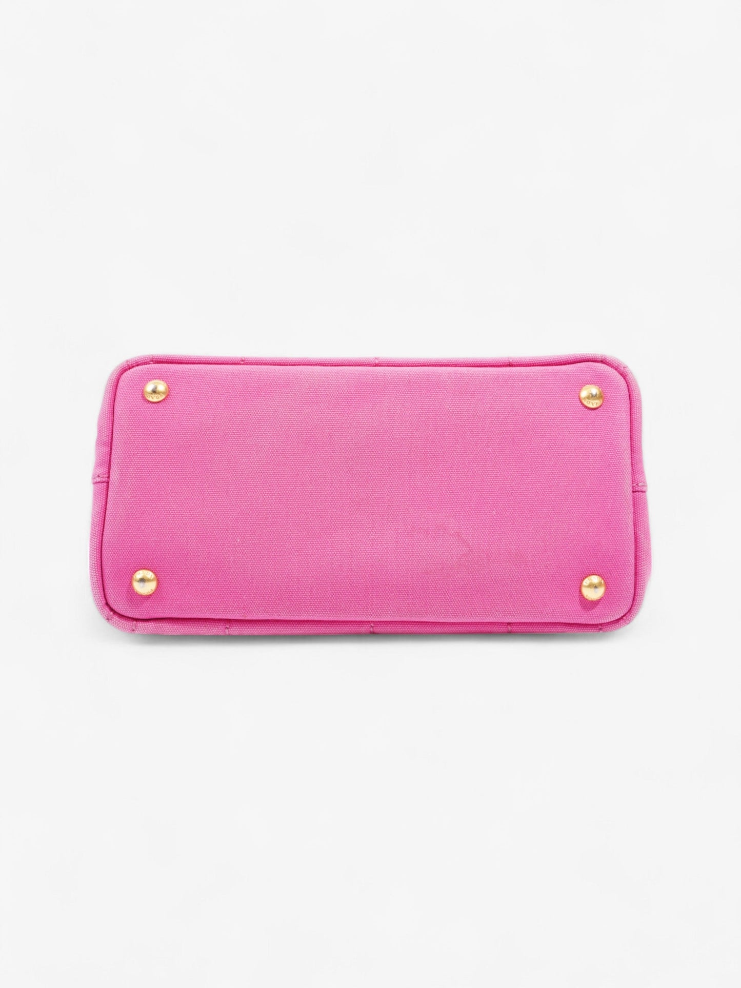 Prada Canapa Tote Pink Cotton