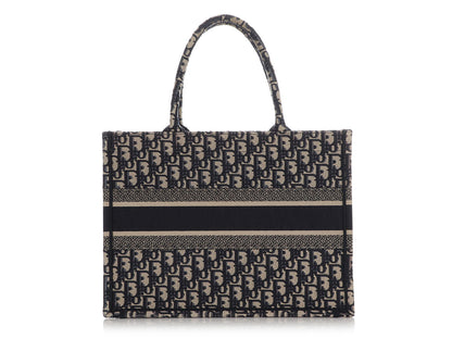 Dior Small Blue Oblique Book Tote