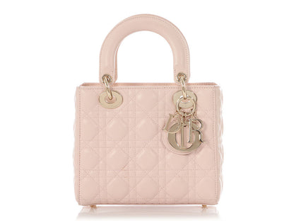 Dior Small Pink Lambskin Lady Dior