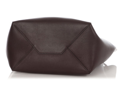 Celine Small Burgundy Tassel Cabas Phantom