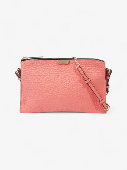 Burberry Chichester Coral Leather