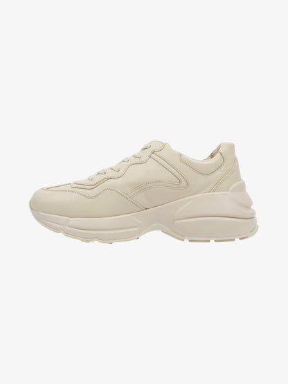 Gucci Rhyton Sneakers Cream / Red / Green Leather EU 39.5 UK 6.5