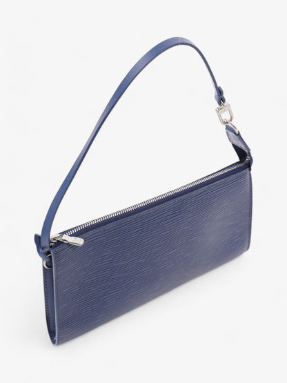Louis Vuitton Pochette Accessoires Blue Epi Leather