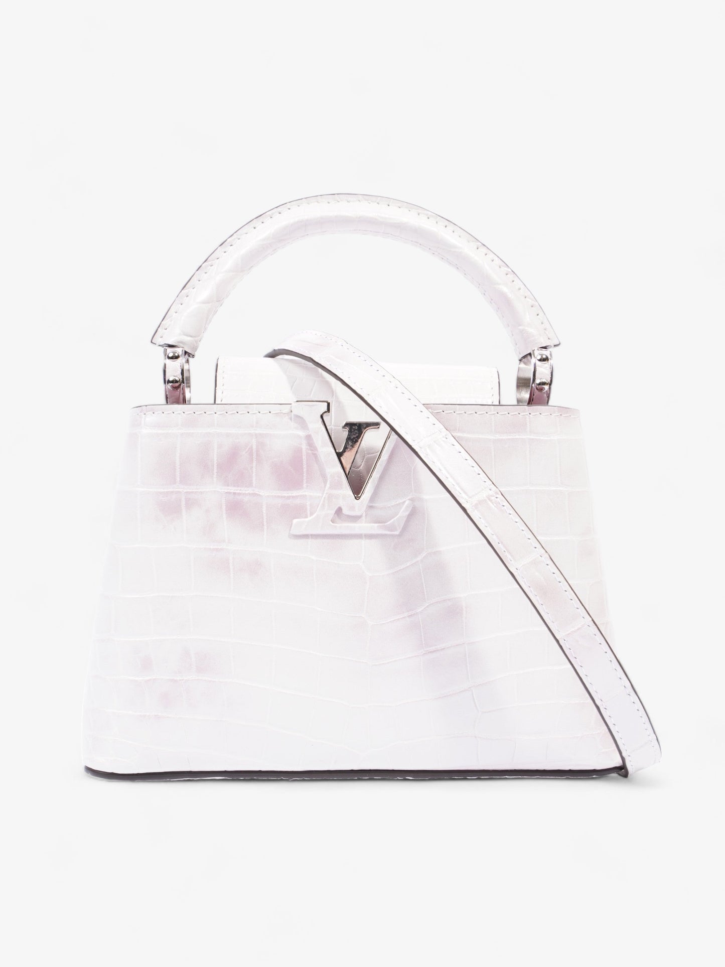 Louis Vuitton Capucines MM Latte Mat Alligator