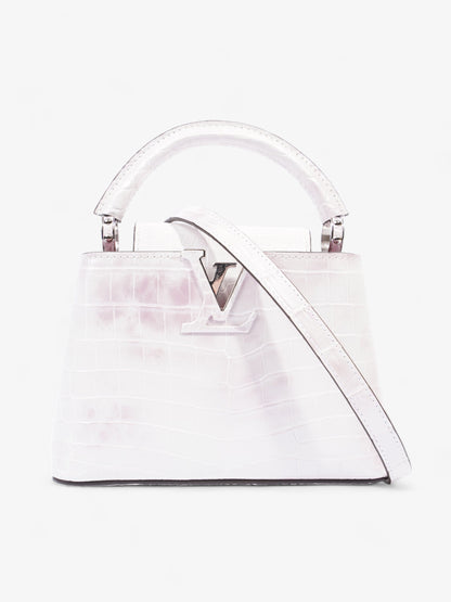 Louis Vuitton Capucines MM Latte Mat Alligator