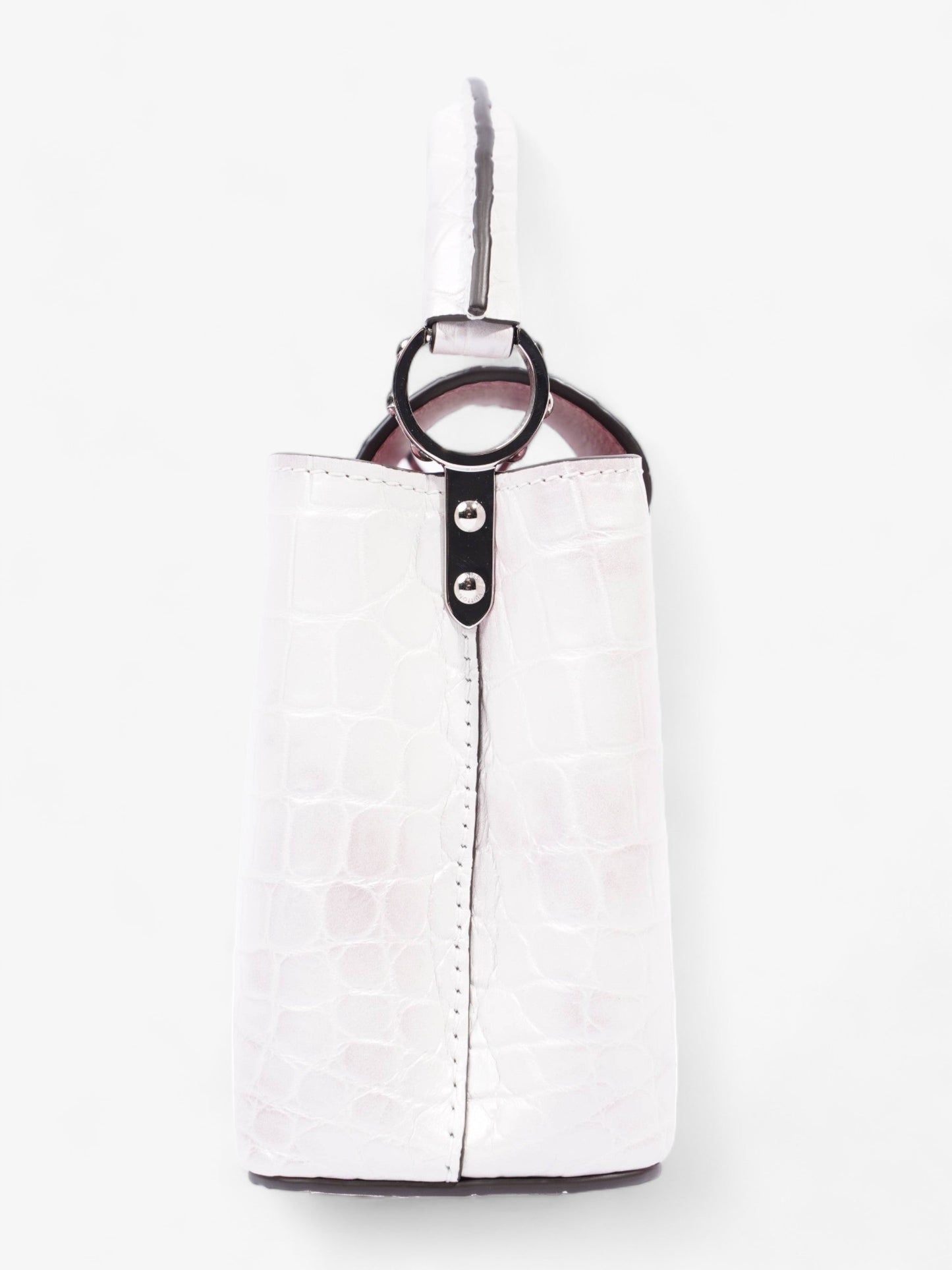 Louis Vuitton Capucines MM Latte Mat Alligator