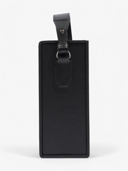 Fendi Box Vertical Messenger Black Calfskin Leather