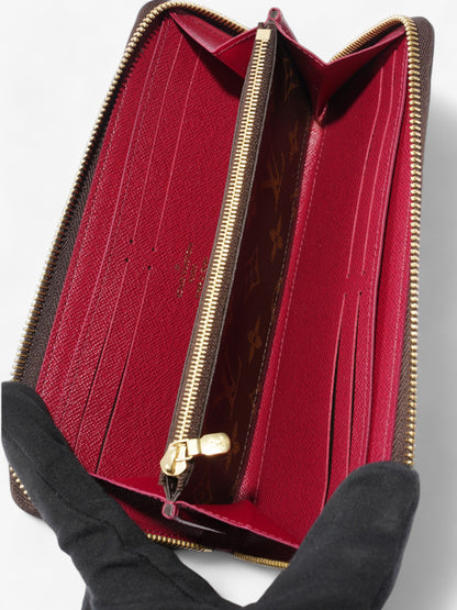 Louis Vuitton Clémence Wallet Monogram Coated Canvas
