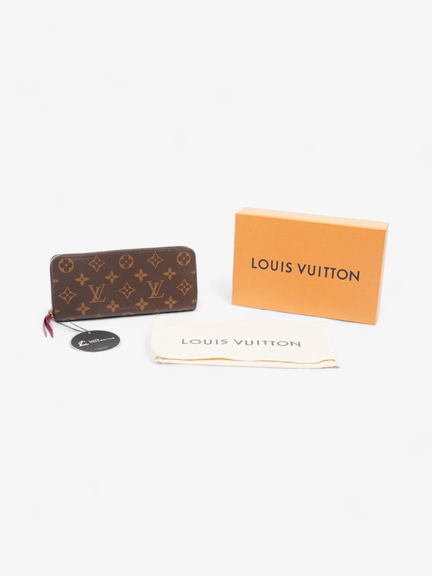 Louis Vuitton Clémence Wallet Monogram Coated Canvas