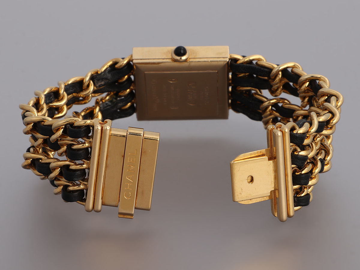 Chanel Vintage 18K Yellow Gold Mademoiselle Watch 23mm
