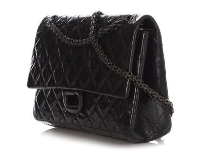 Chanel So Black Quilted Calfskin 2.55 Reissue 226