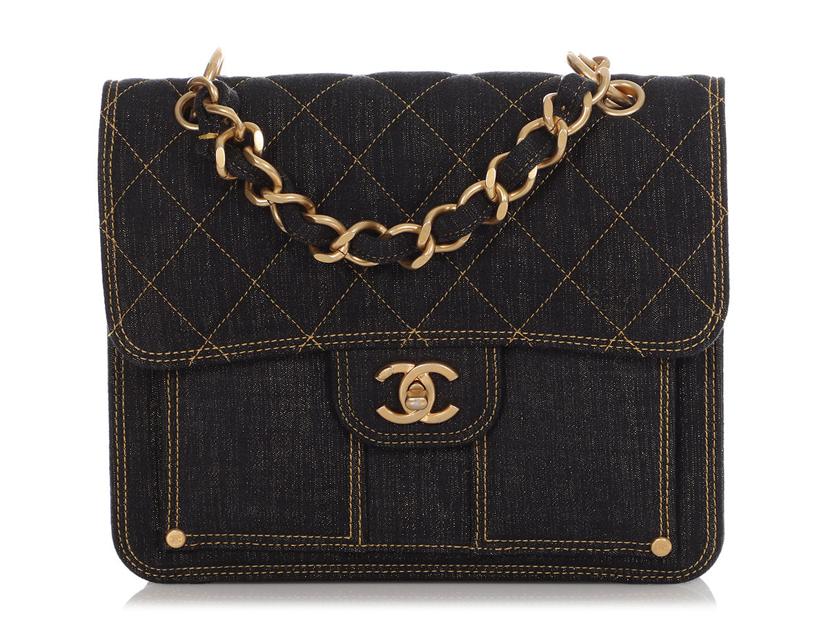 Chanel 2023 Denim Backpack