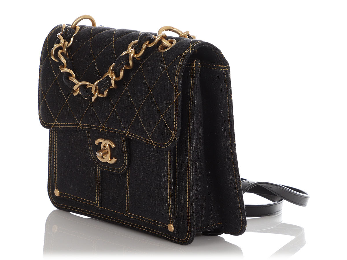 Chanel 2023 Denim Backpack