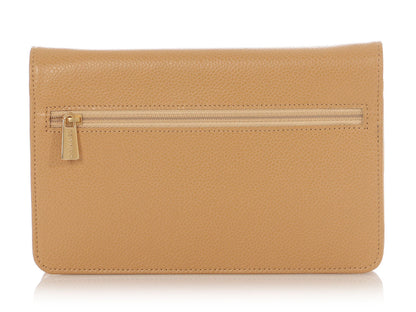 Chanel Beige Caviar and Lambskin Timeless Wallet On Chain