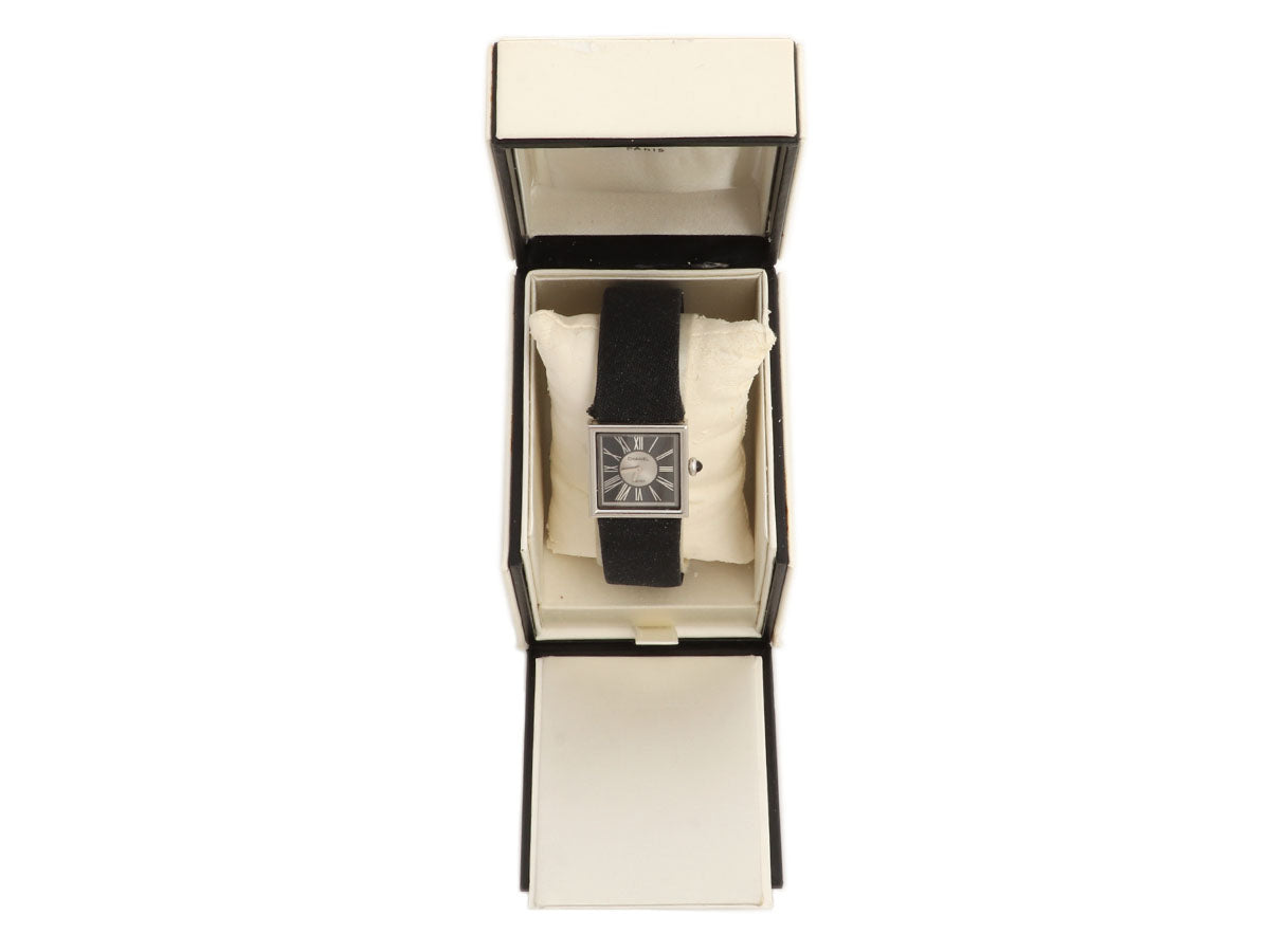 Chanel Platinum Matelassé Watch 19mm