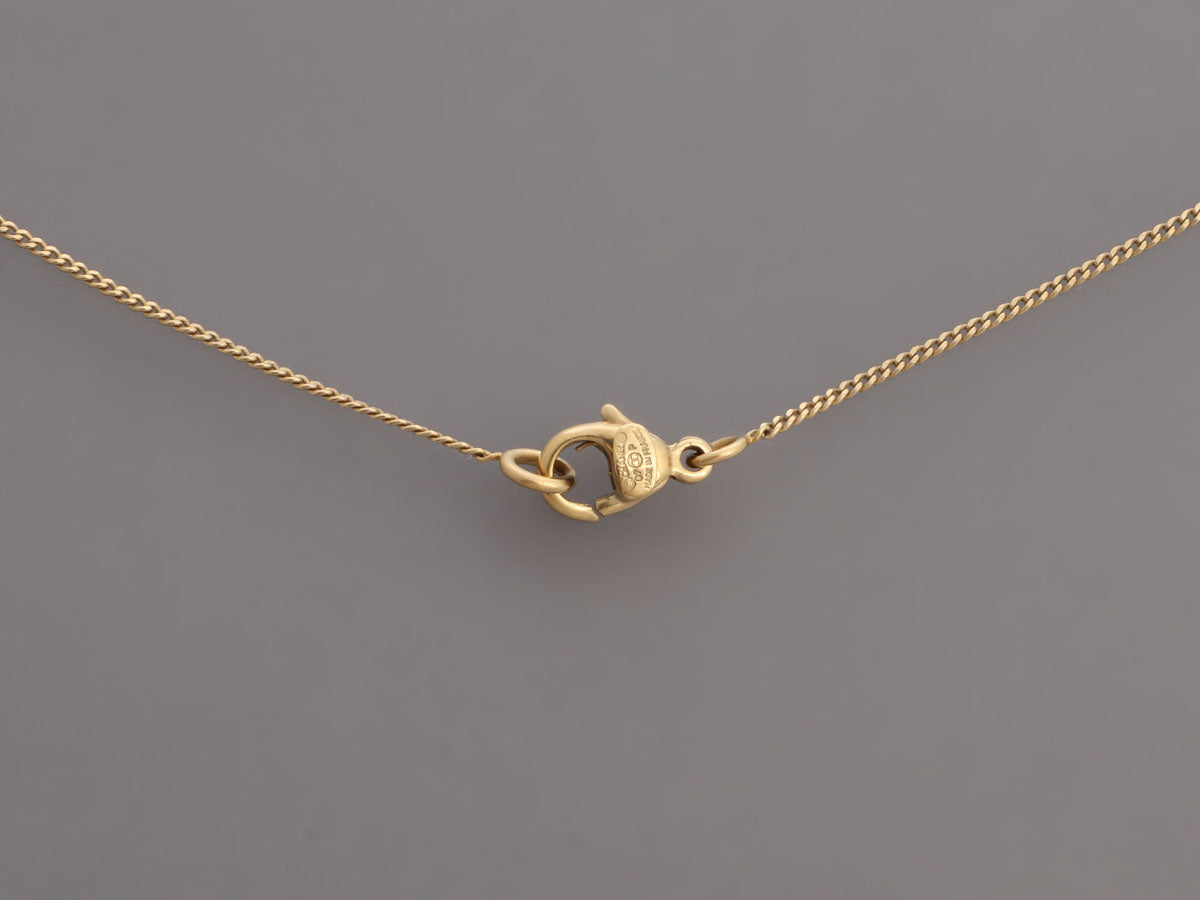 Chanel Mauve Butterfly Pendant Necklace