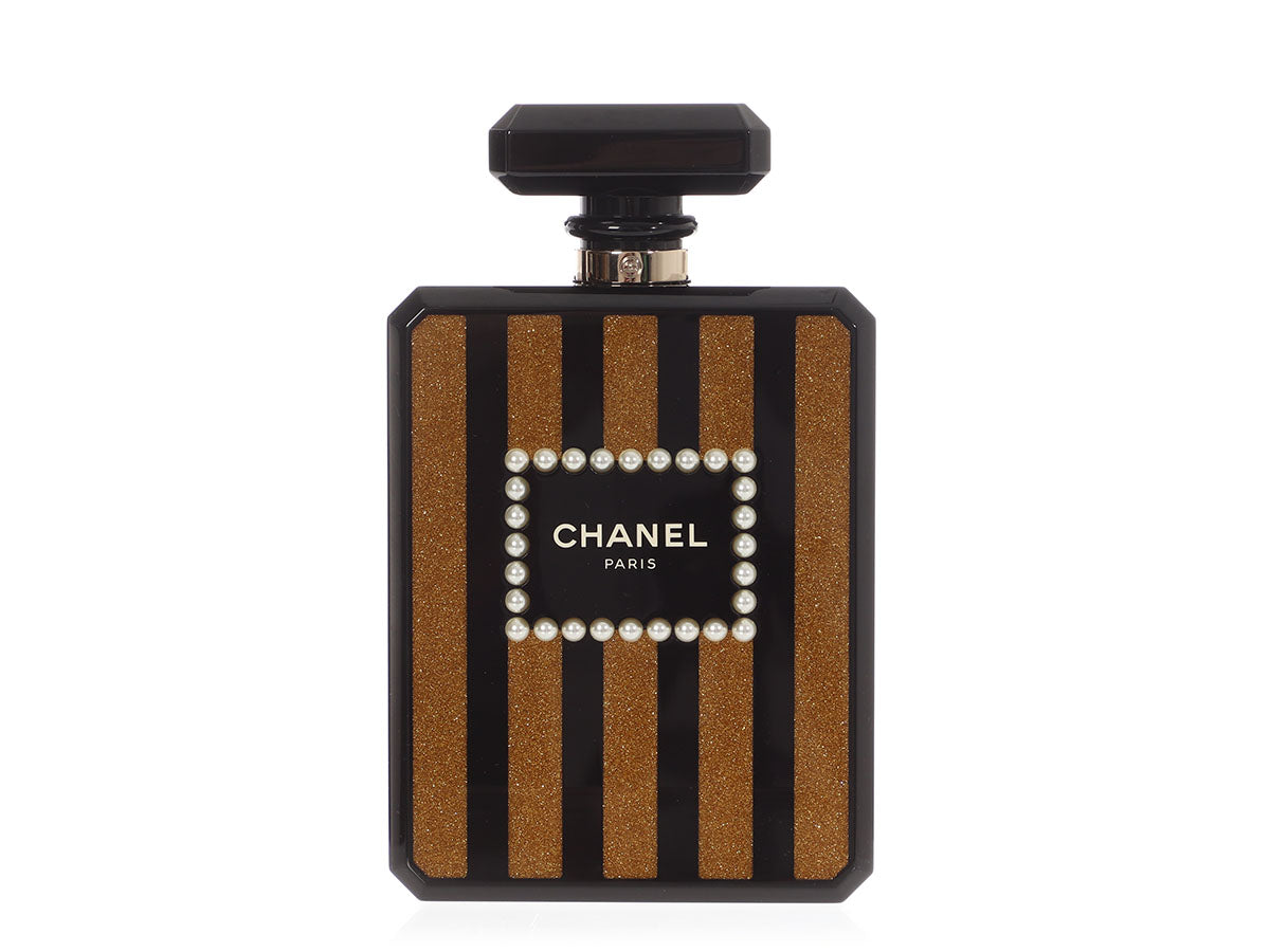 Chanel Plexiglass Perfume Bottle Minaudière