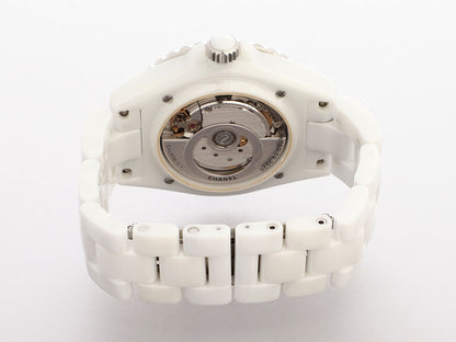 Chanel LE White Ceramic J12.20 Watch 38mm