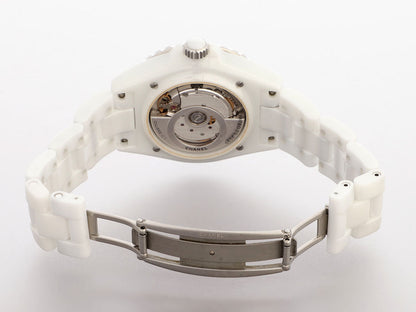 Chanel LE White Ceramic J12.20 Watch 38mm
