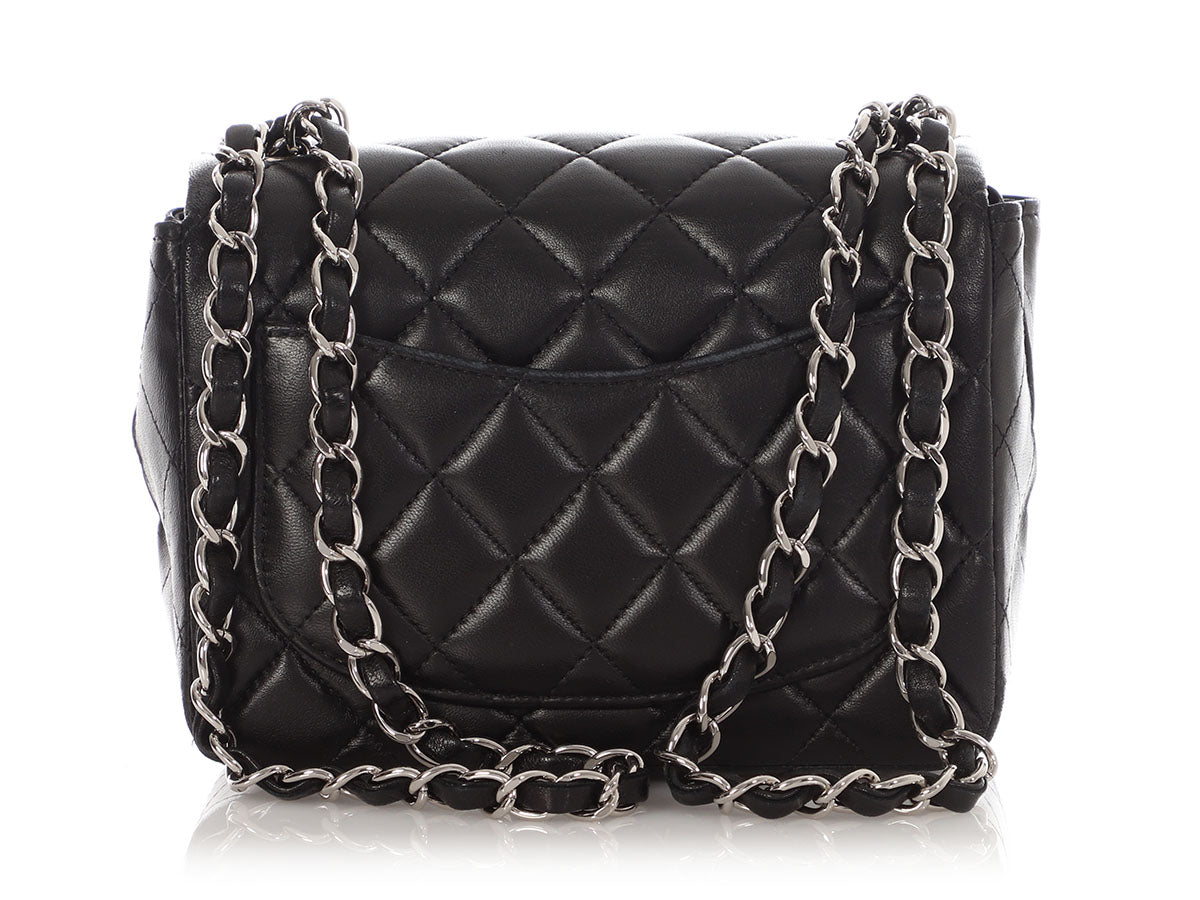 Chanel Mini Black Quilted Lambskin Classic