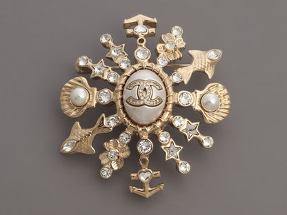 Chanel Large Sea Theme Brooch