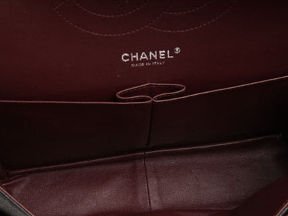 Chanel Jumbo Black Quilted Caviar Classic Double Flap