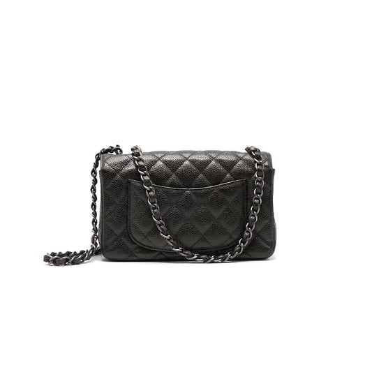 Chanel Caviar Rectangular Mini Flap Bag