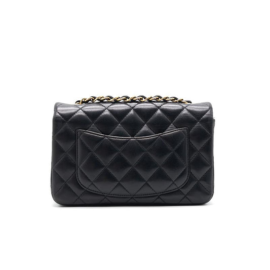 Chanel Lambskin Rectangular Mini Flap Bag