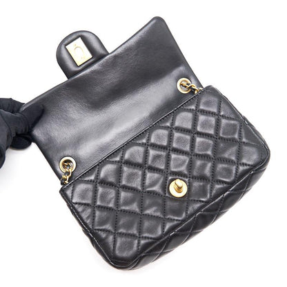 Chanel 20s pearl crush rectangular mini flap bag