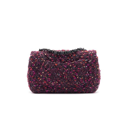 Chanel Tweed Rectangular Mini Flap Bag