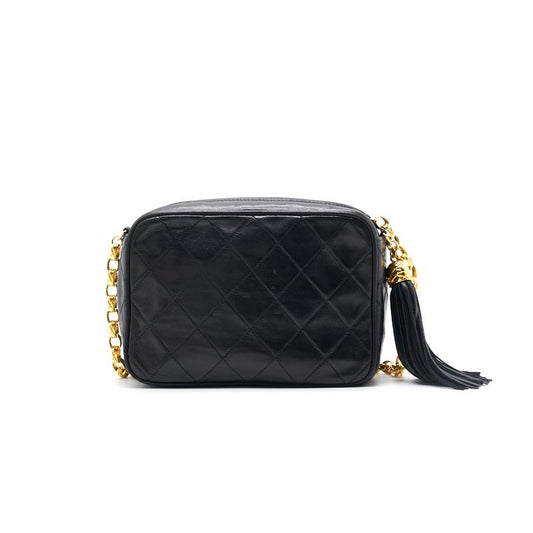 Chanel 24k Gold Vintage Camera Bag