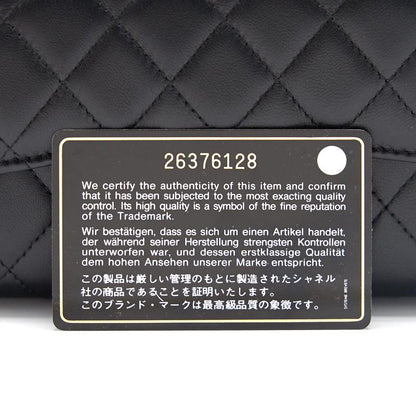 Chanel Mini Lambskin WOC Black