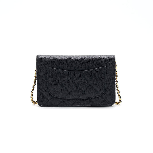 Chanel Wallet on Chain Cavier Black with