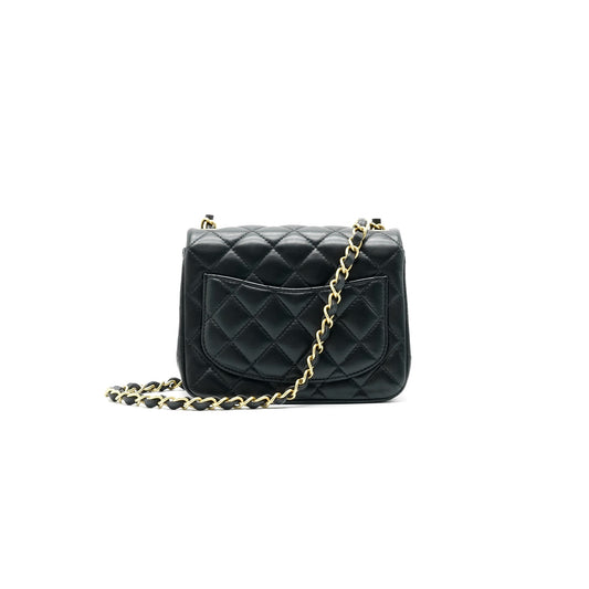 Chanel Lambskin Mini Square Flap Bag serial27