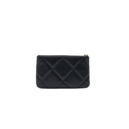 Chanel 19 Small Pouch Black