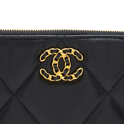 Chanel 19 Small Pouch Black