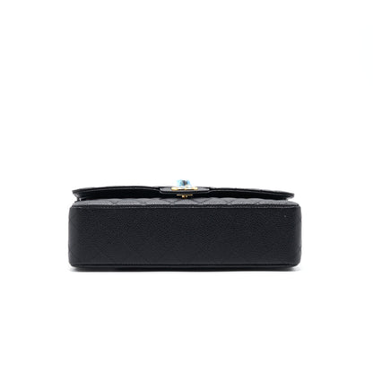 Chanel Medium 25cm Classical Double Flap Caviar Black
