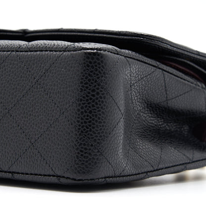 Chanel Medium 25cm Classical Double Flap Caviar Black