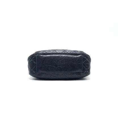 Chanel Caviar Large Flap Bag Navy with
