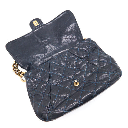 Chanel Caviar Large Flap Bag Navy with
