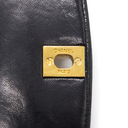 Chanel Medium Diana Bag black with 24K