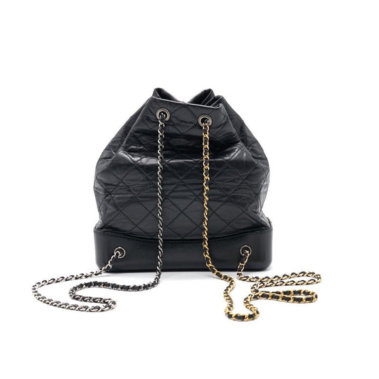 Chanel Gabrielle Backpack in Aged Calfskin Quilted Leather