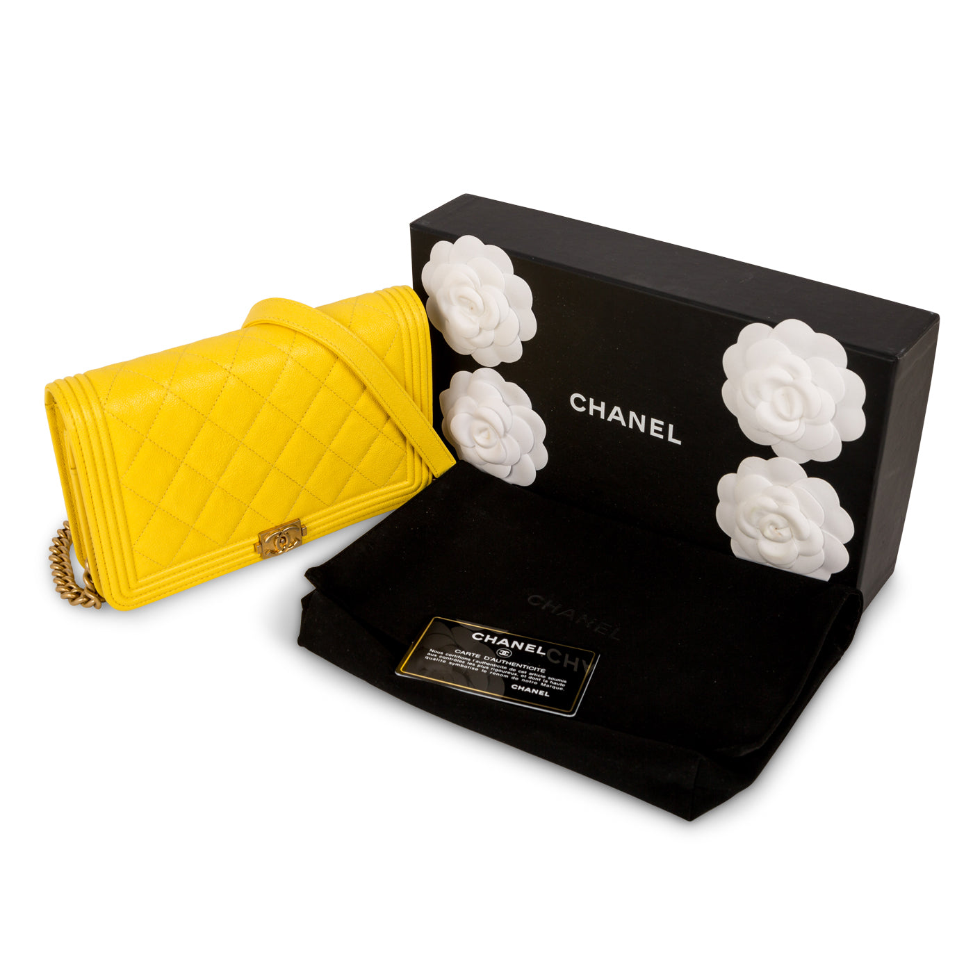 Chanel Boy Wallet on Chain