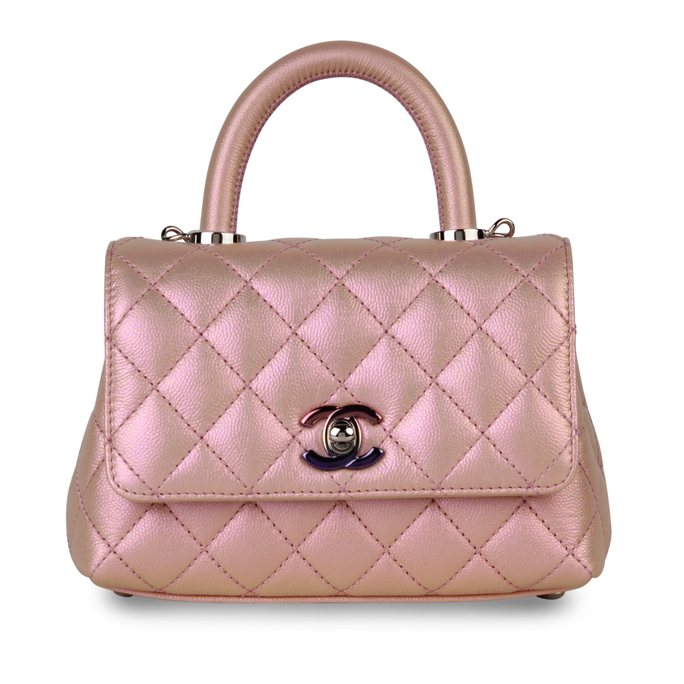 Chanel Mini Coco Handle - Iridescent
