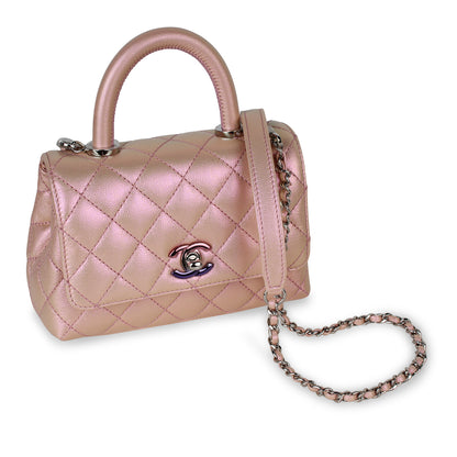 Chanel Mini Coco Handle - Iridescent