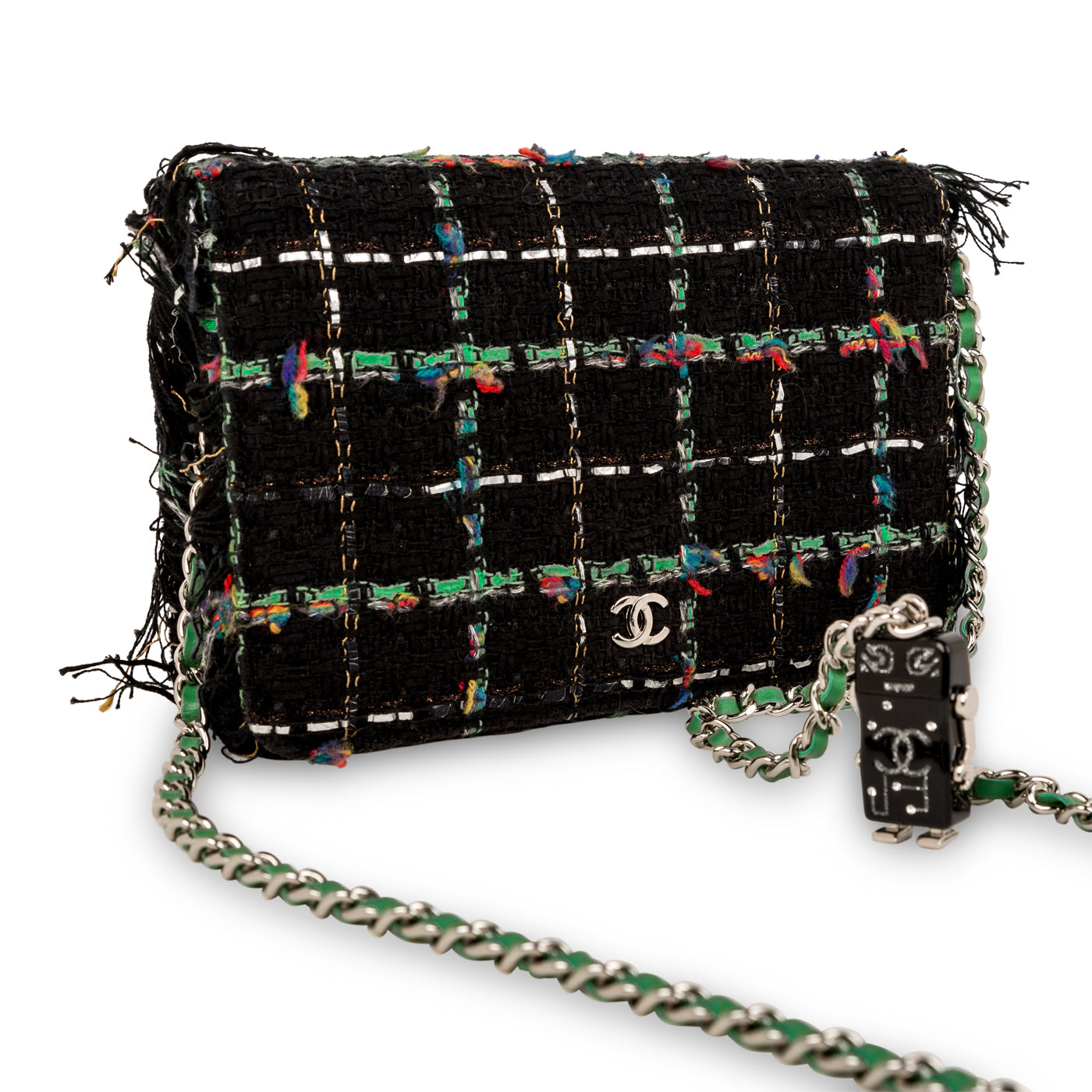 Chanel WOC - Tweed Robot Wallet on Chain