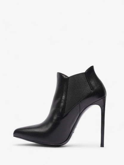 Saint Laurent Paris Ankle Boot 110 Black Leather EU 40 UK 7